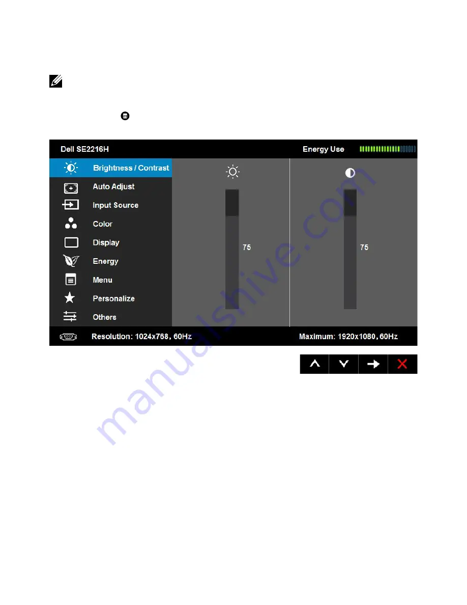 Dell SE2216Hf User Manual Download Page 23