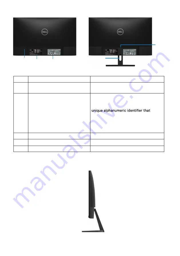 Dell SE2419H Скачать руководство пользователя страница 8