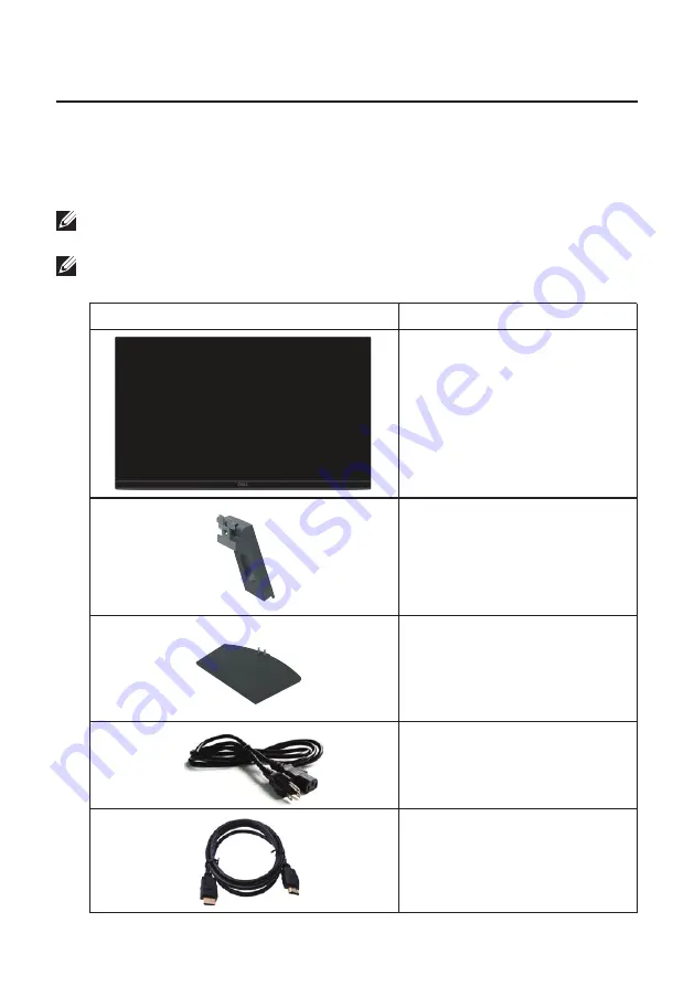 Dell SE2419HR User Manual Download Page 5