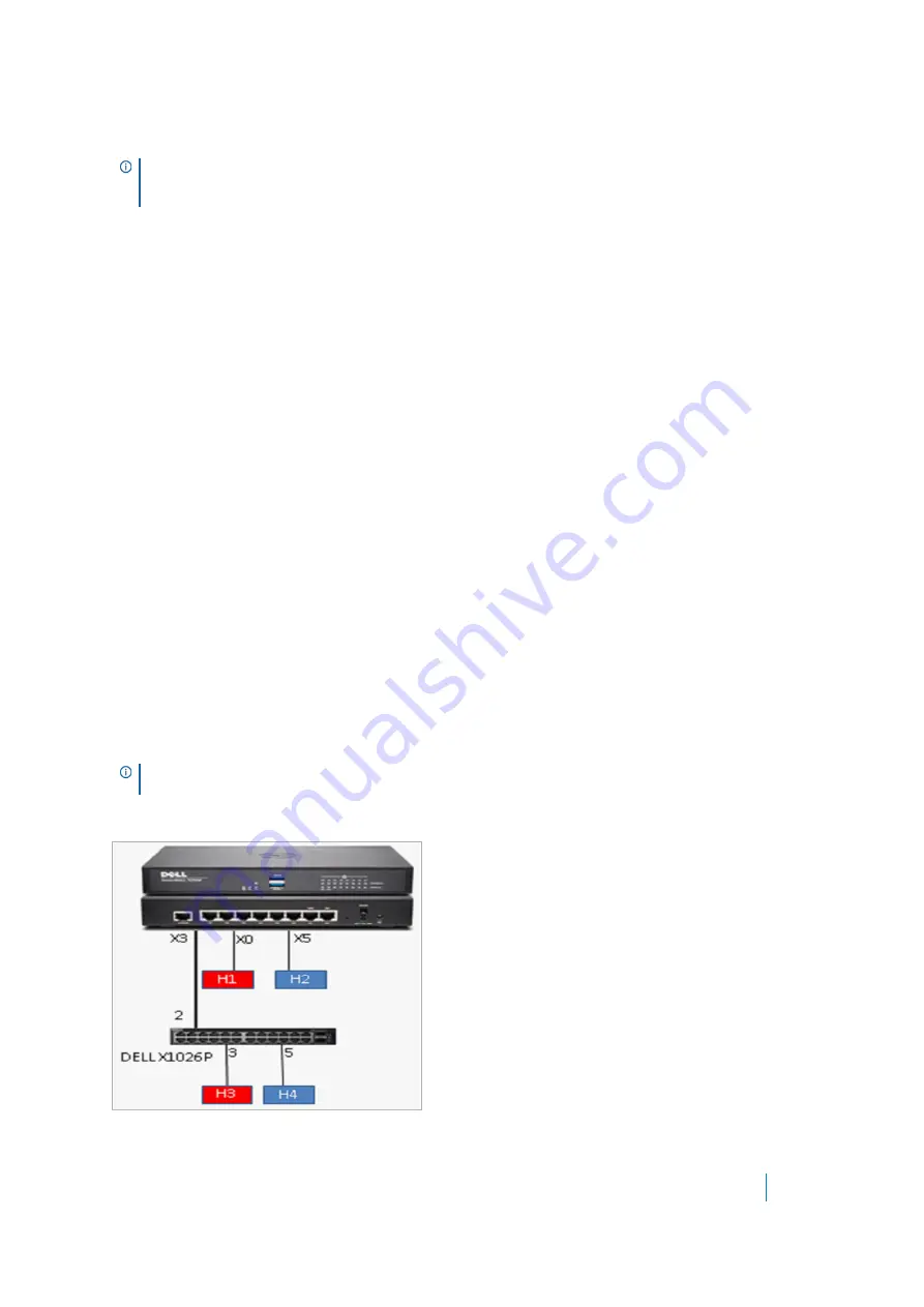 Dell sonicwall x series Deployment Manual Download Page 22