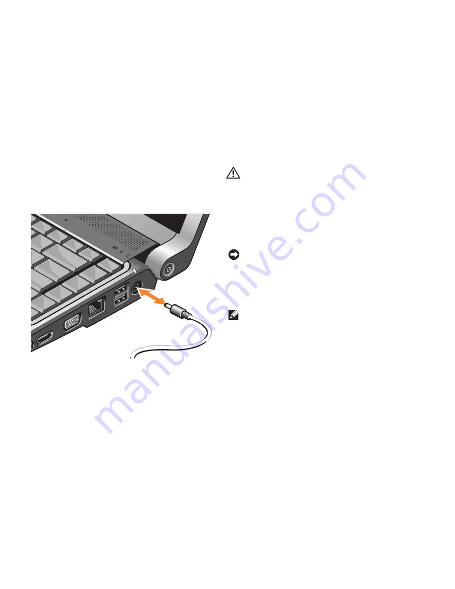 Dell Studio 1435 Setup Manual Download Page 8