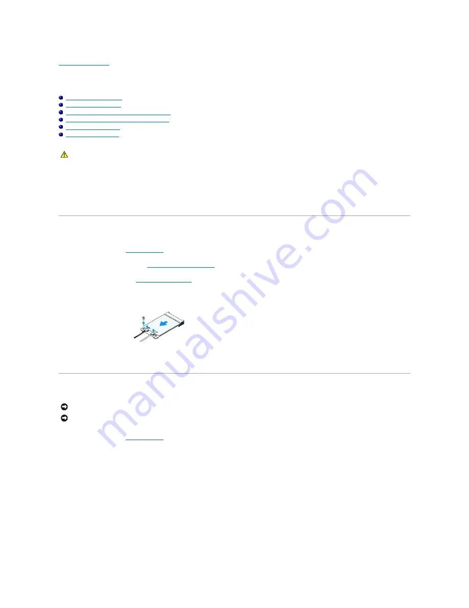 Dell Studio Hybrid Service Manual Download Page 9