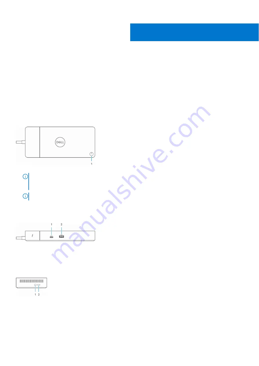 Dell Thunderbolt Dock WD22TB4 Скачать руководство пользователя страница 7