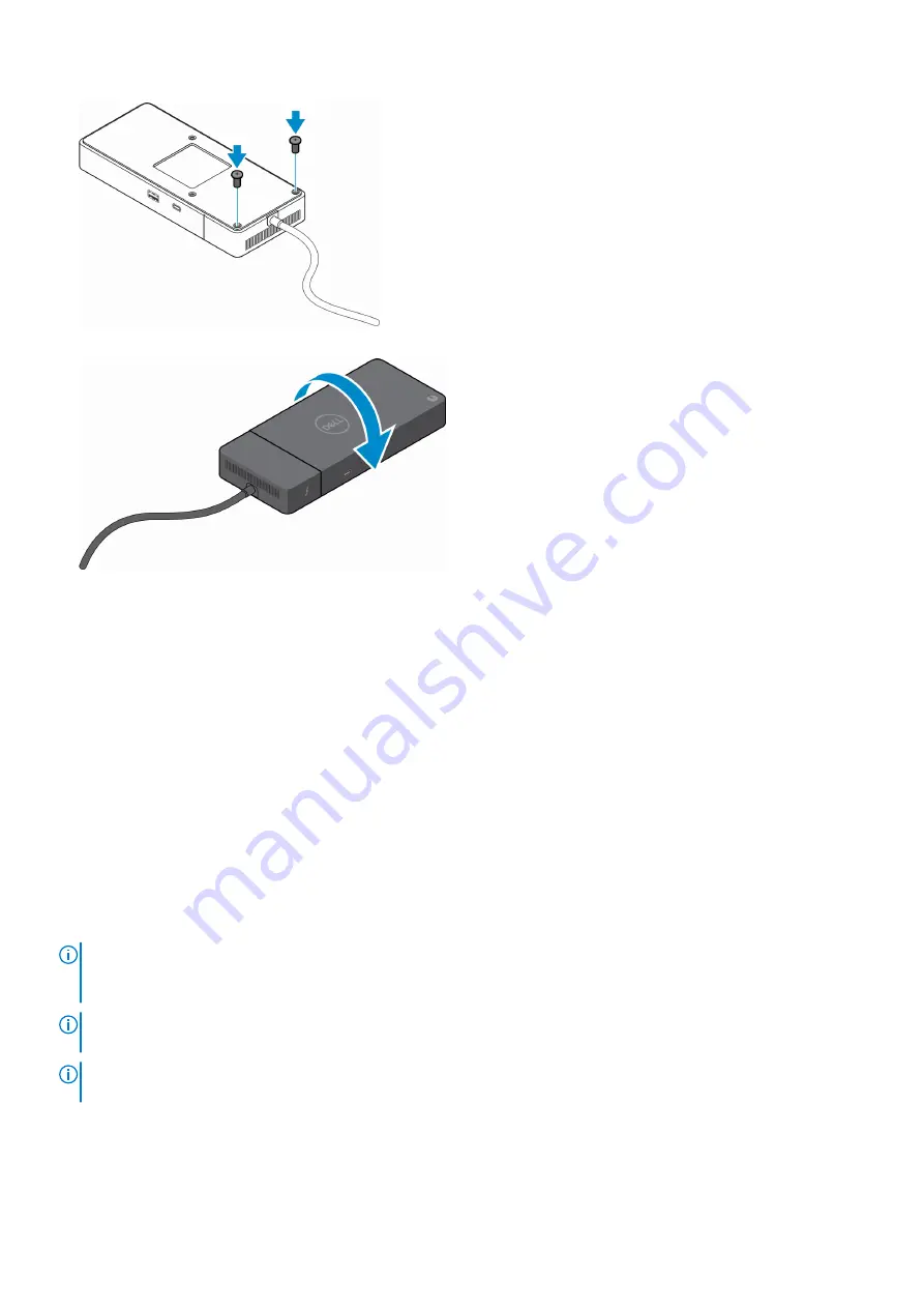 Dell Thunderbolt Dock WD22TB4 User Manual Download Page 21