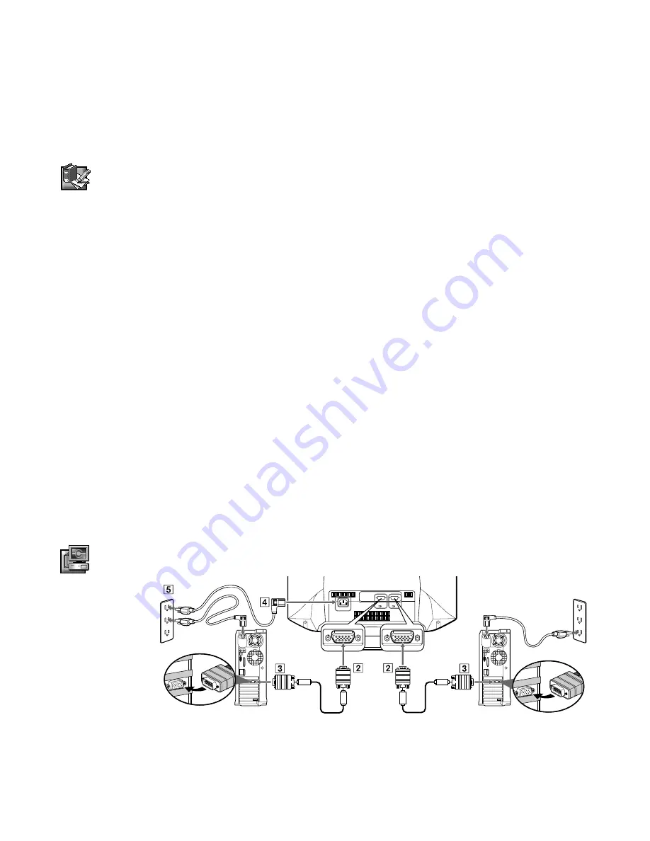 Dell TORINITRON P1130 Quick Setup Manual Download Page 2