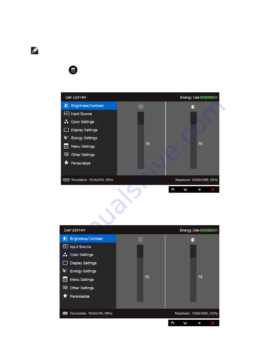 Dell U2414H Скачать руководство пользователя страница 35