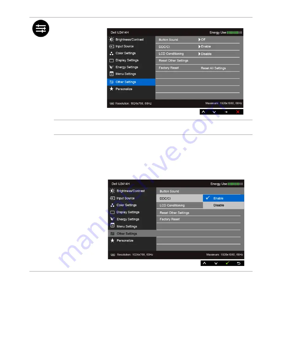 Dell U2414H User Manual Download Page 44