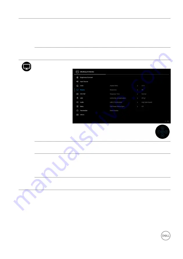 Dell U3423WE User Manual Download Page 59