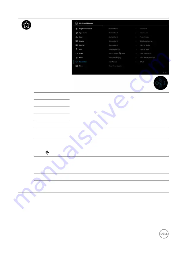 Dell U3423WE User Manual Download Page 67