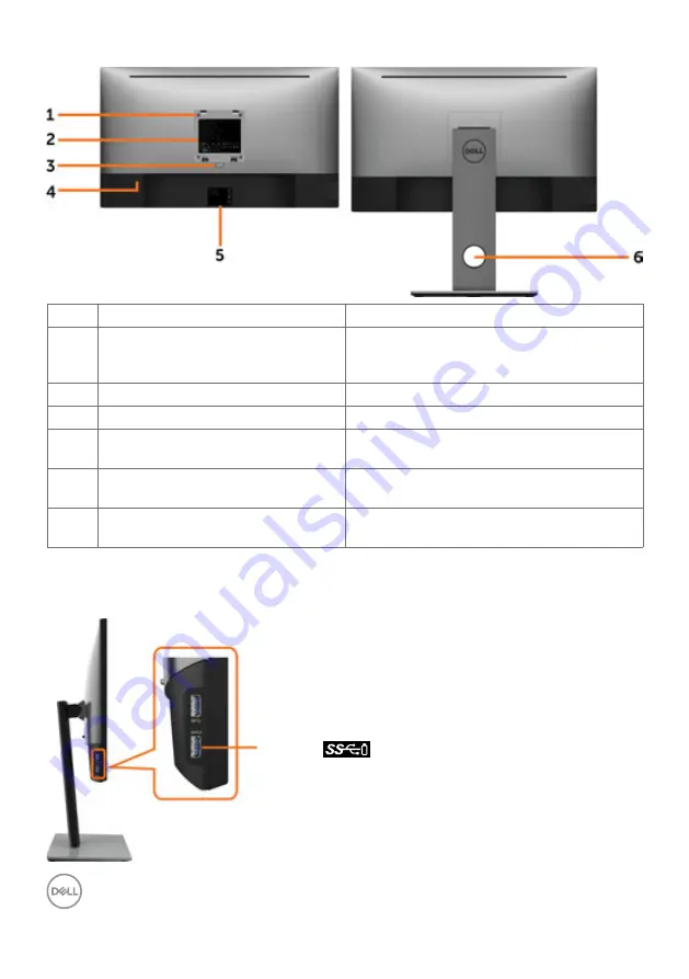 Dell UltraSharp U2518D Скачать руководство пользователя страница 8