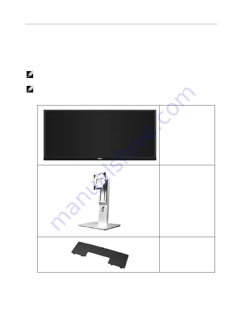 Dell UltraSharp U3415W User Manual Download Page 5