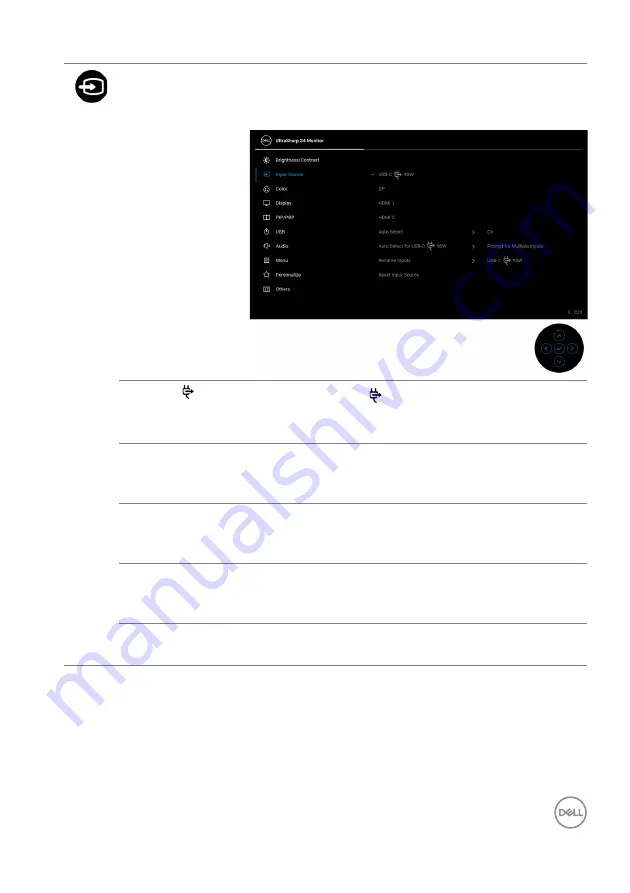 Dell UltraSharp U3421WE User Manual Download Page 41