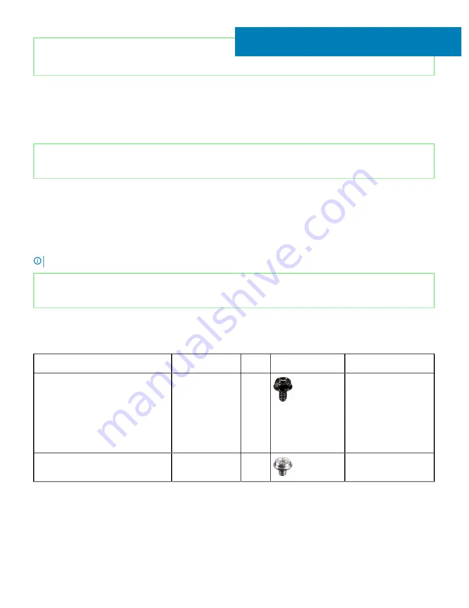 Dell Vostro 3070 Service Manual Download Page 12