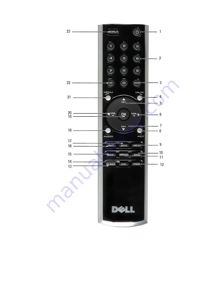 Dell W2306C Service Manual Download Page 6