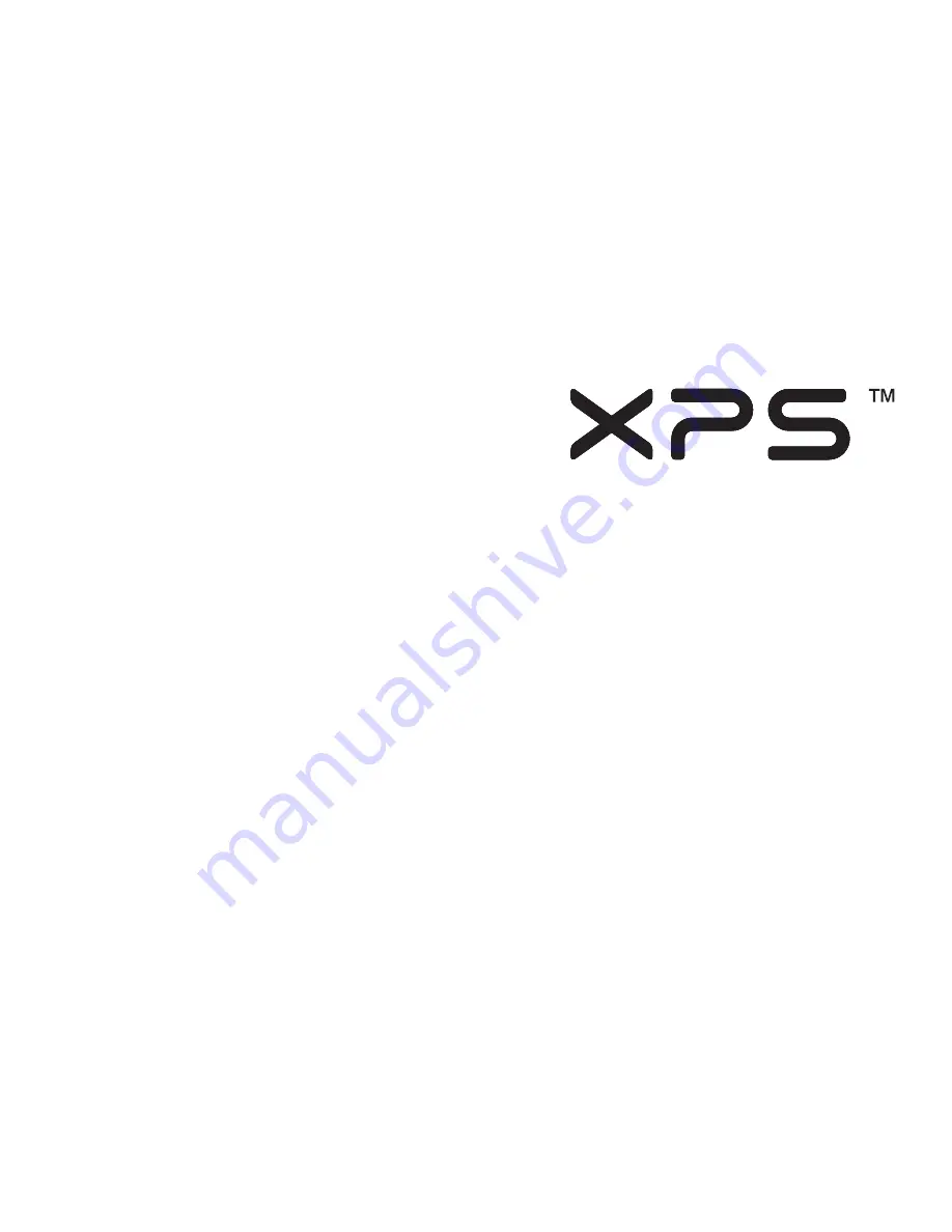 Dell XPS 8300 Setup Manual Download Page 3