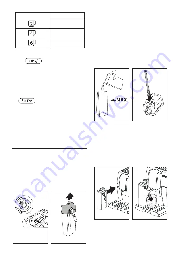 DeLonghi DINAMICA plus ECAM37X.70 Instructions For Use Manual Download Page 10