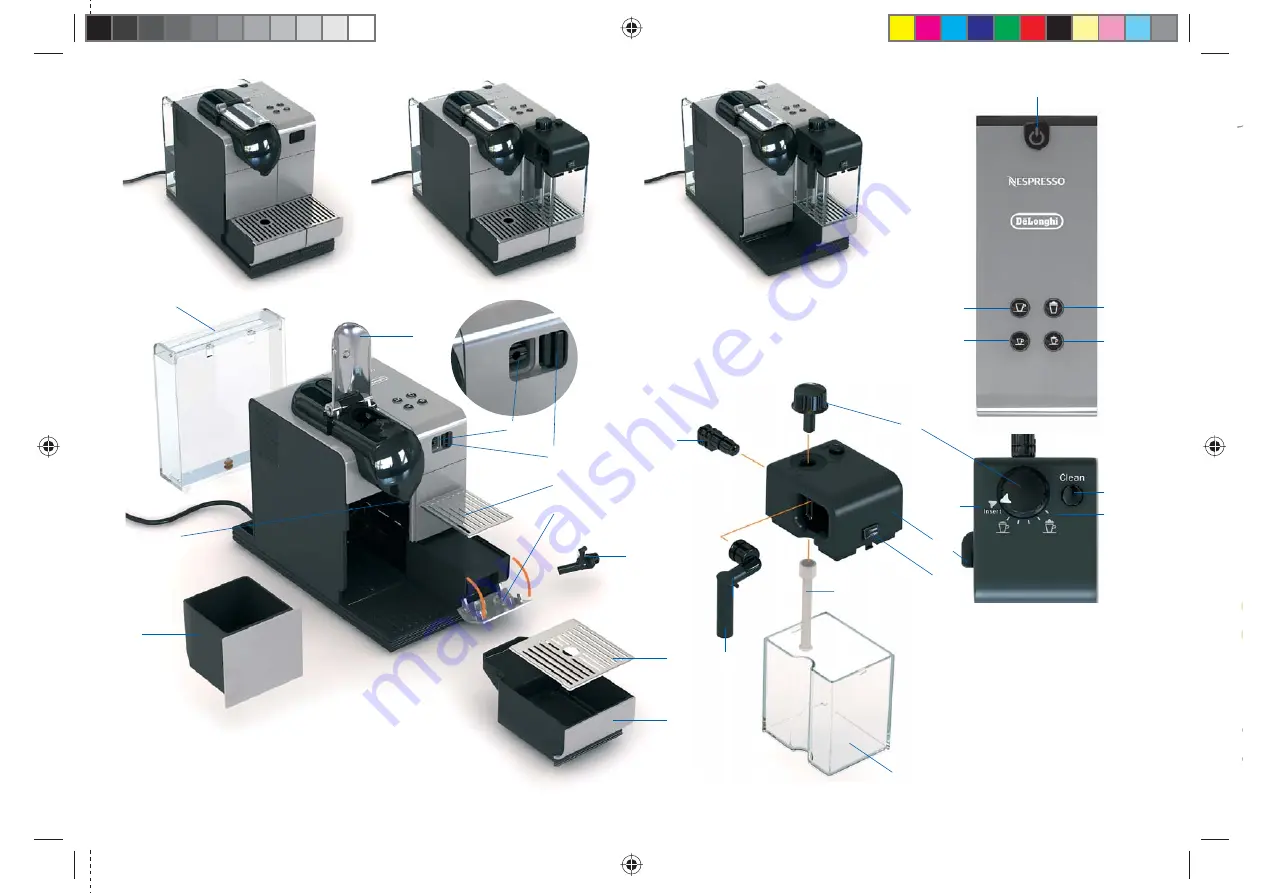 DeLonghighi EN 520 Lattissima+ Instruction Manual Download Page 4