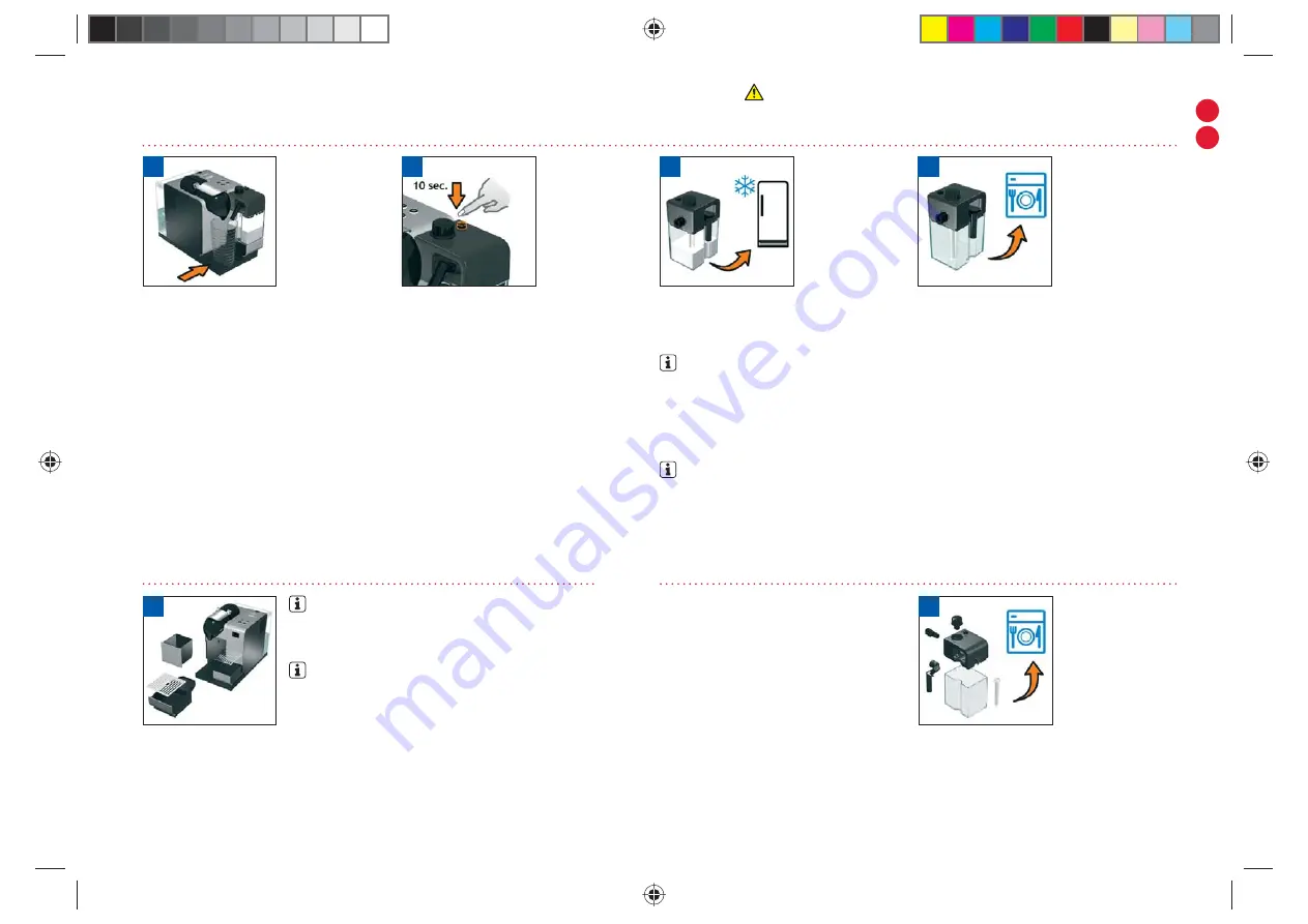 DeLonghighi EN 520 Lattissima+ Instruction Manual Download Page 13