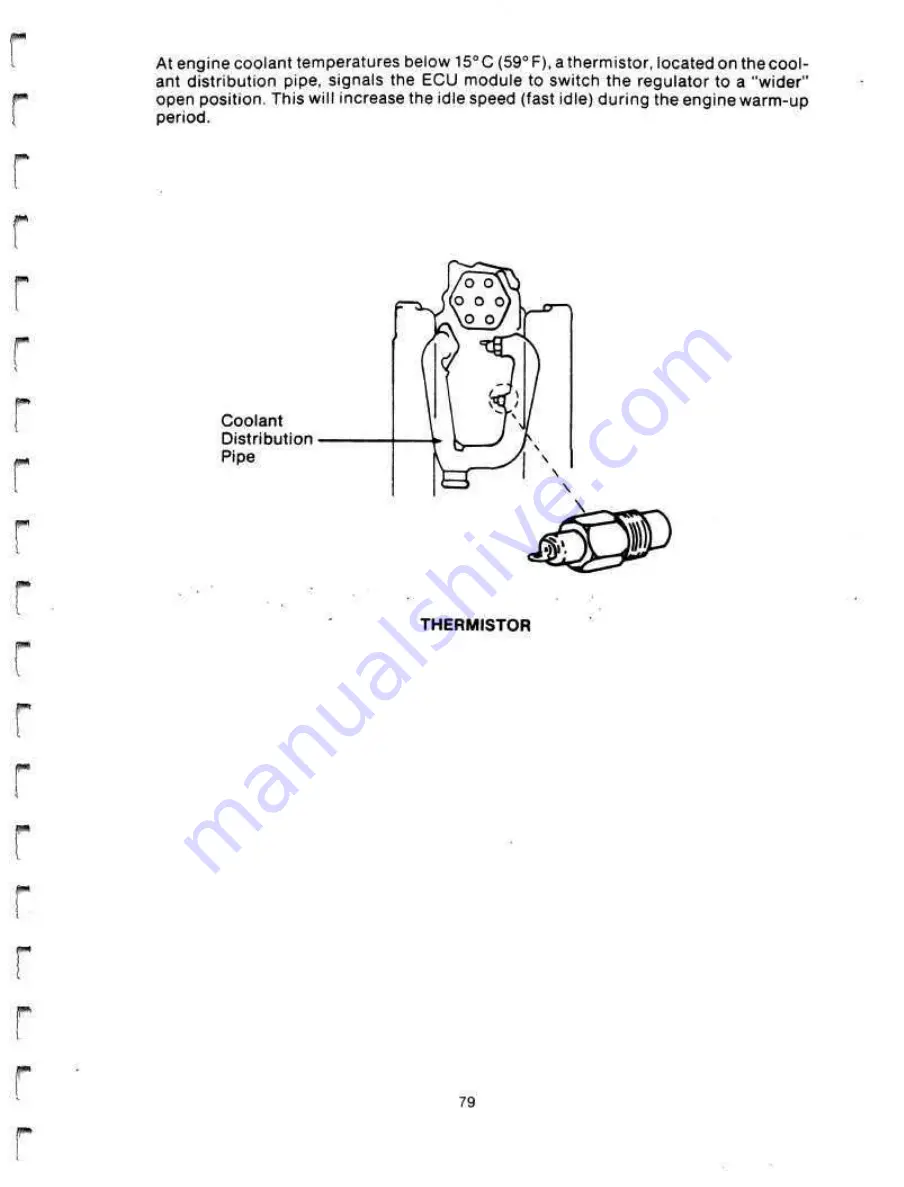 Delorean DMC-12 1981 Technical Information Manual Download Page 80