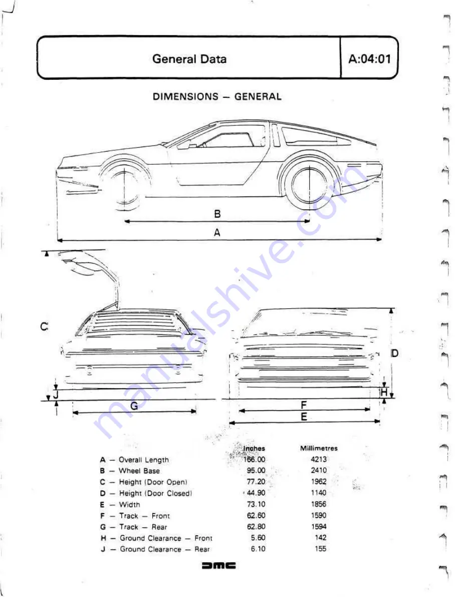 Delorean DMC Скачать руководство пользователя страница 19