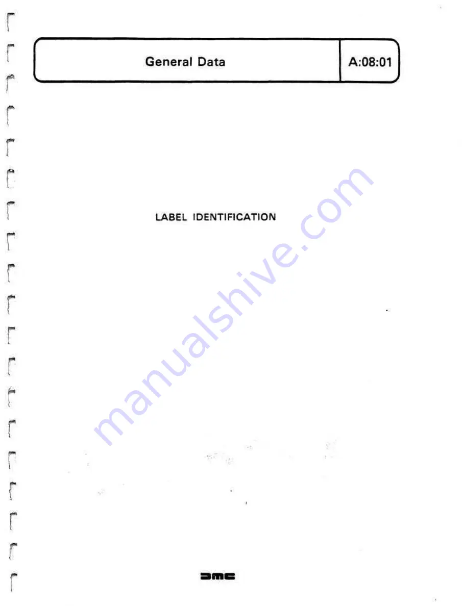 Delorean DMC Workshop Manual Download Page 23