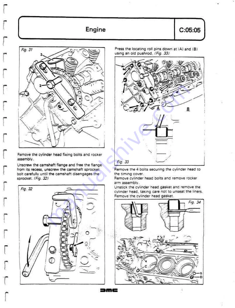 Delorean DMC Workshop Manual Download Page 49