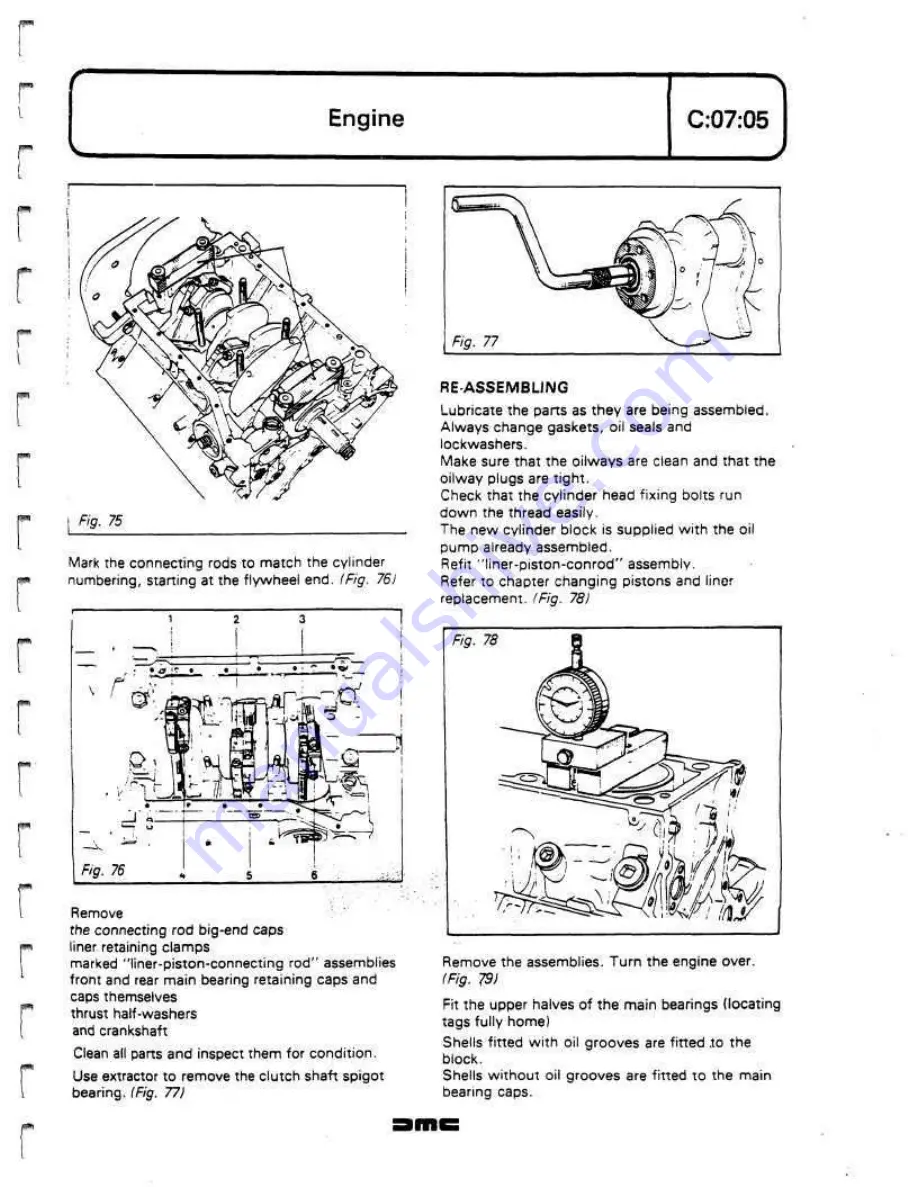 Delorean DMC Workshop Manual Download Page 66