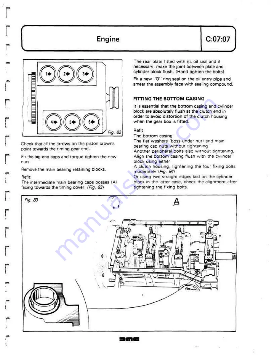 Delorean DMC Workshop Manual Download Page 68