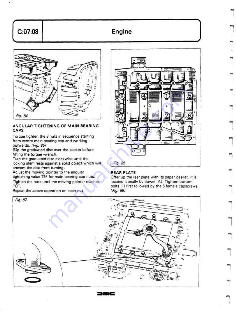 Delorean DMC Workshop Manual Download Page 69