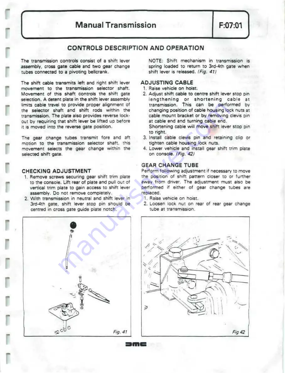 Delorean DMC Скачать руководство пользователя страница 169