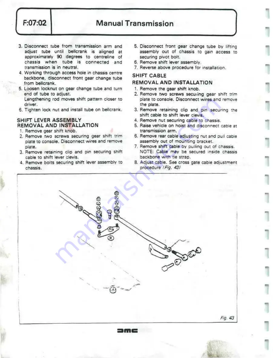 Delorean DMC Скачать руководство пользователя страница 170