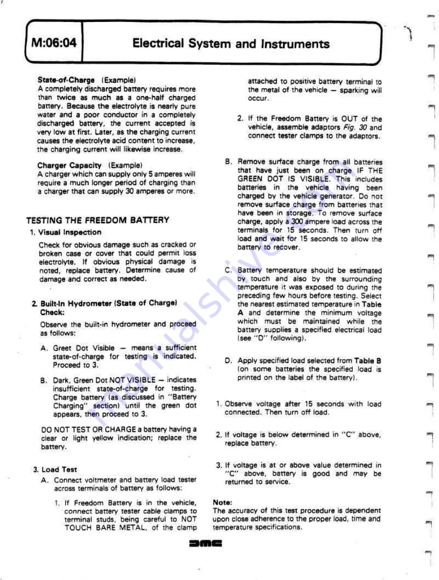 Delorean DMC Workshop Manual Download Page 297