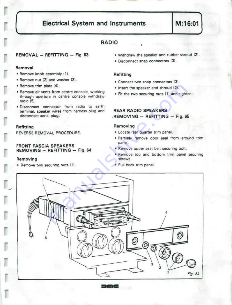 Delorean DMC Скачать руководство пользователя страница 321