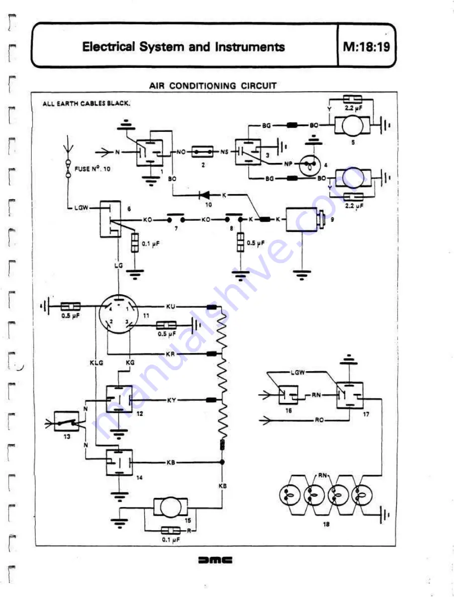 Delorean DMC Workshop Manual Download Page 343