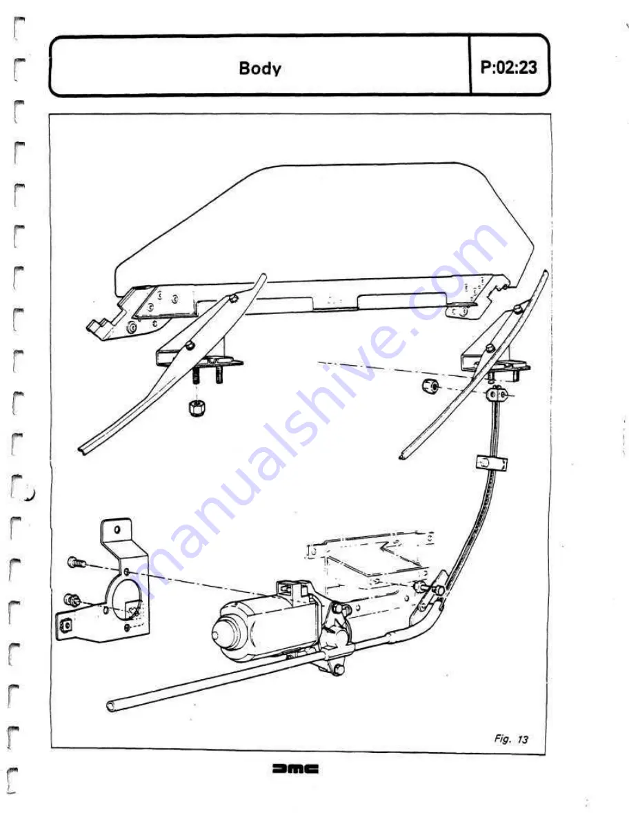 Delorean DMC Workshop Manual Download Page 438