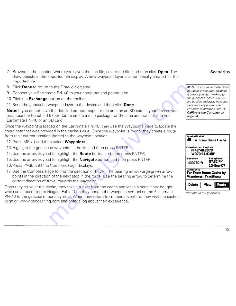 DeLorme Earthmate PN-40 User Manual Download Page 15