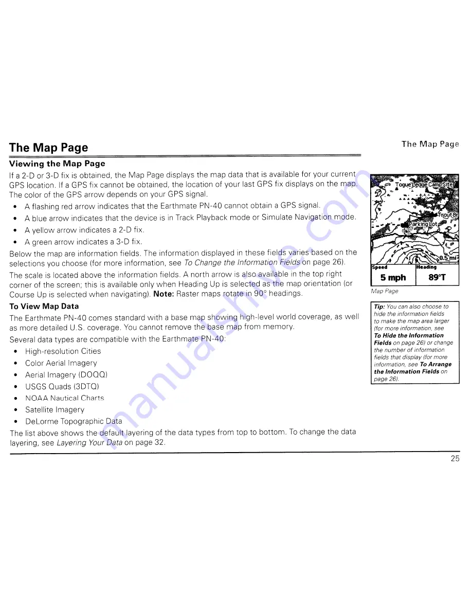 DeLorme Earthmate PN-40 User Manual Download Page 27