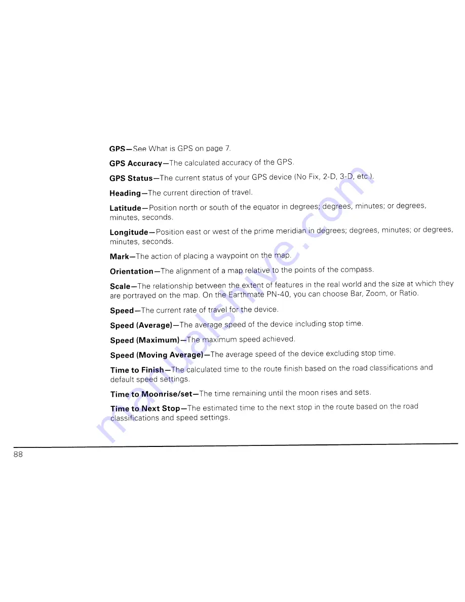 DeLorme Earthmate PN-40 User Manual Download Page 90