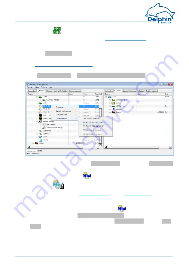 Delphin Expert Logger Manual Download Page 216