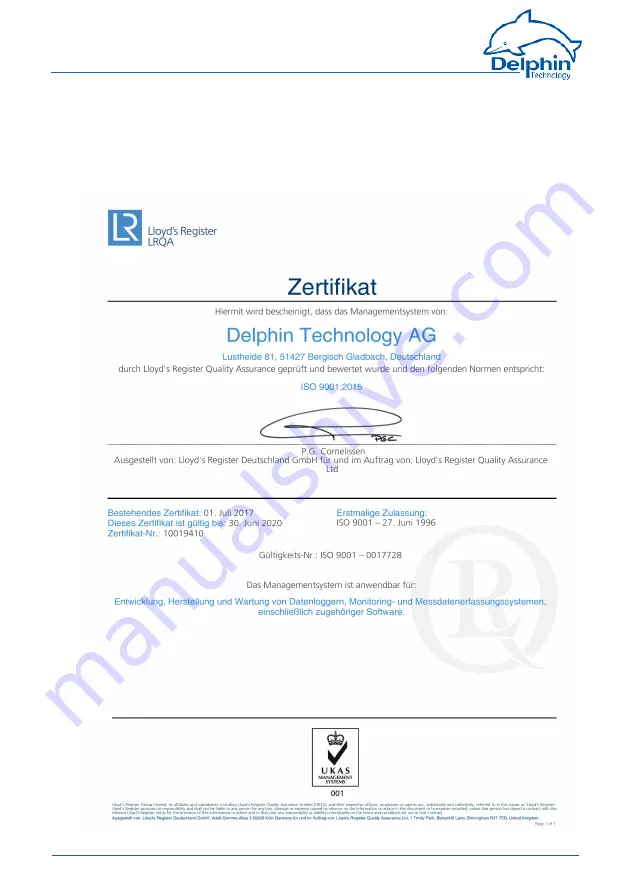 Delphin Expert Logger Manual Download Page 273