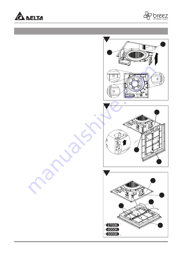 DELTA BREEZ SIG80-110ELED Package Contents Manual Download Page 9