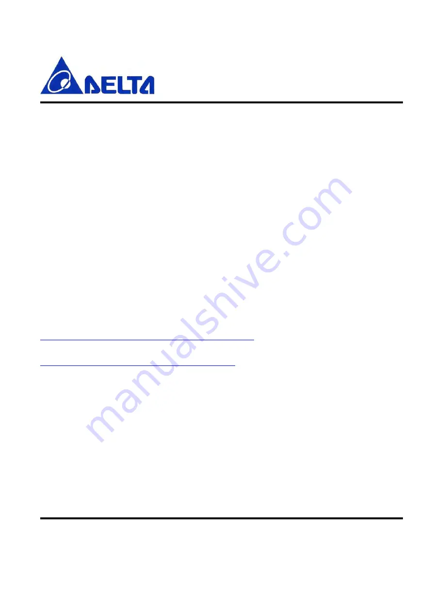 Delta DFWM-GIB00 User Manual Download Page 8