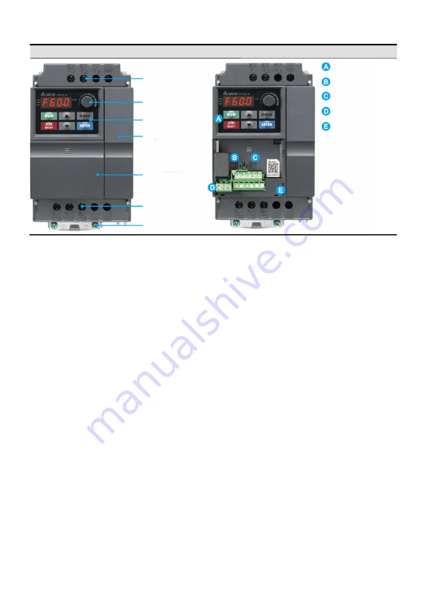 Delta VFD-EL-W Series Скачать руководство пользователя страница 11