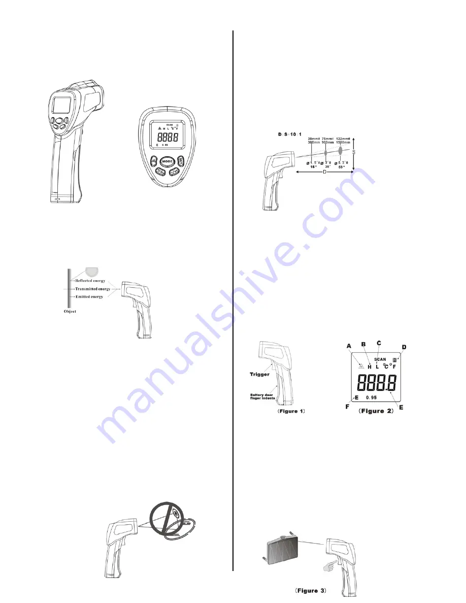 Delton holdpeak 980a Instruction Manual Download Page 1