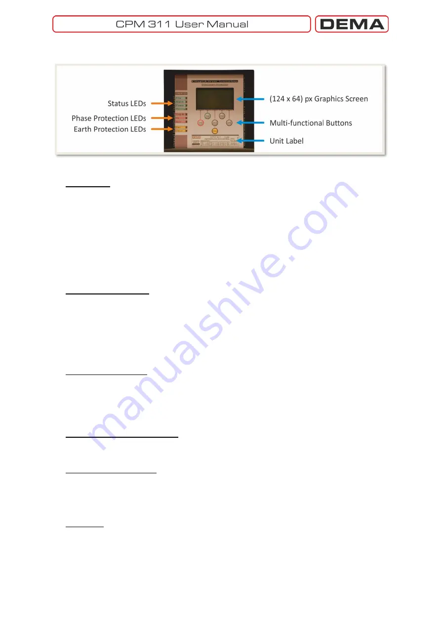 DEMA CPM 311 User Manual Download Page 13