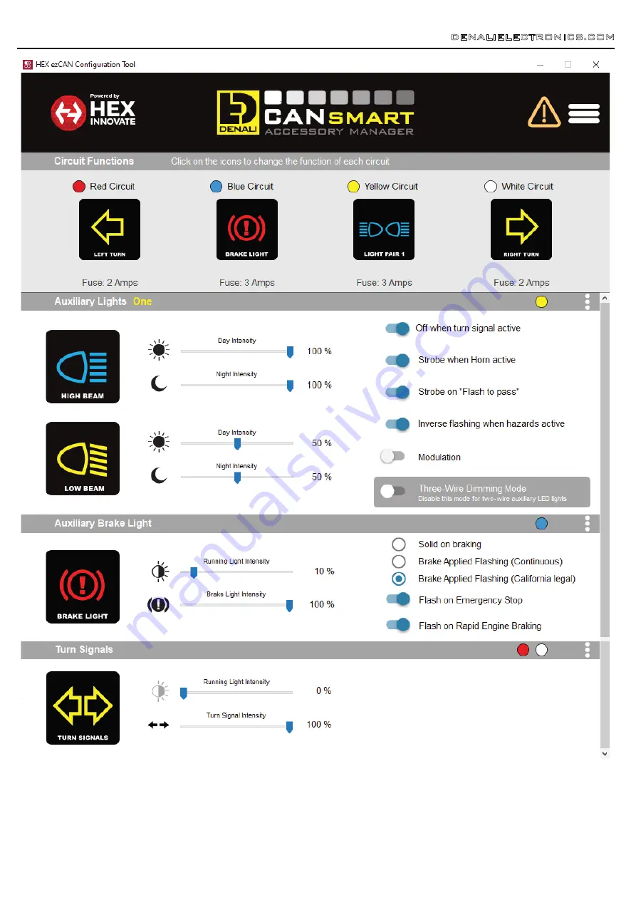 Denali CANsmart DNL.WHS.13400 Скачать руководство пользователя страница 3