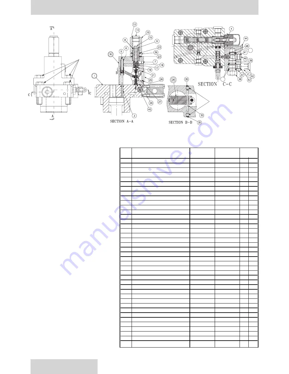 Denison Hydraulics P07 C-mod Скачать руководство пользователя страница 40