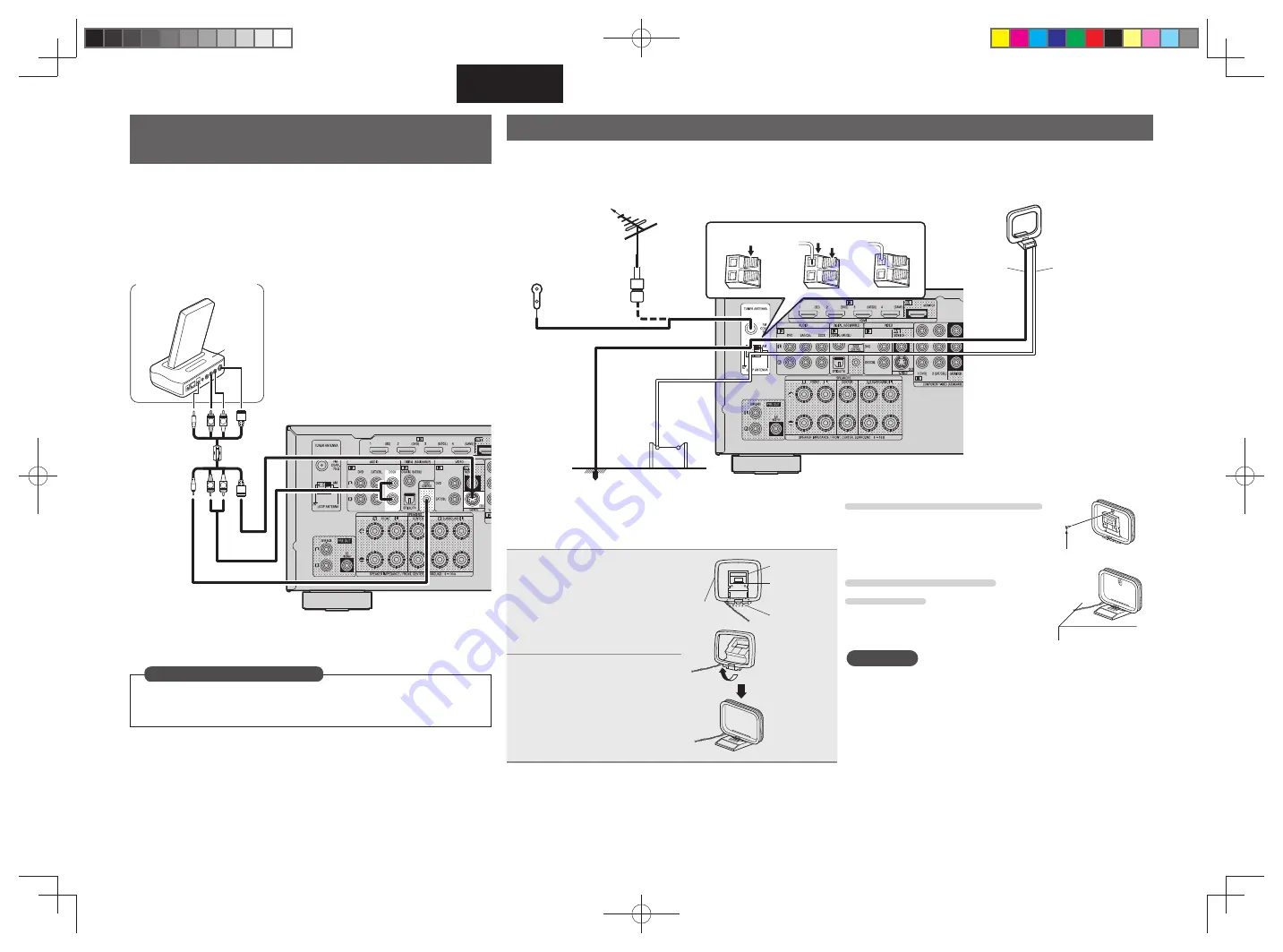 Denon AVR-1311 (German) Bedienungsanleitung Download Page 22