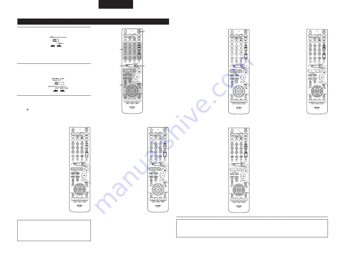 Denon AVR-2105 Скачать руководство пользователя страница 184