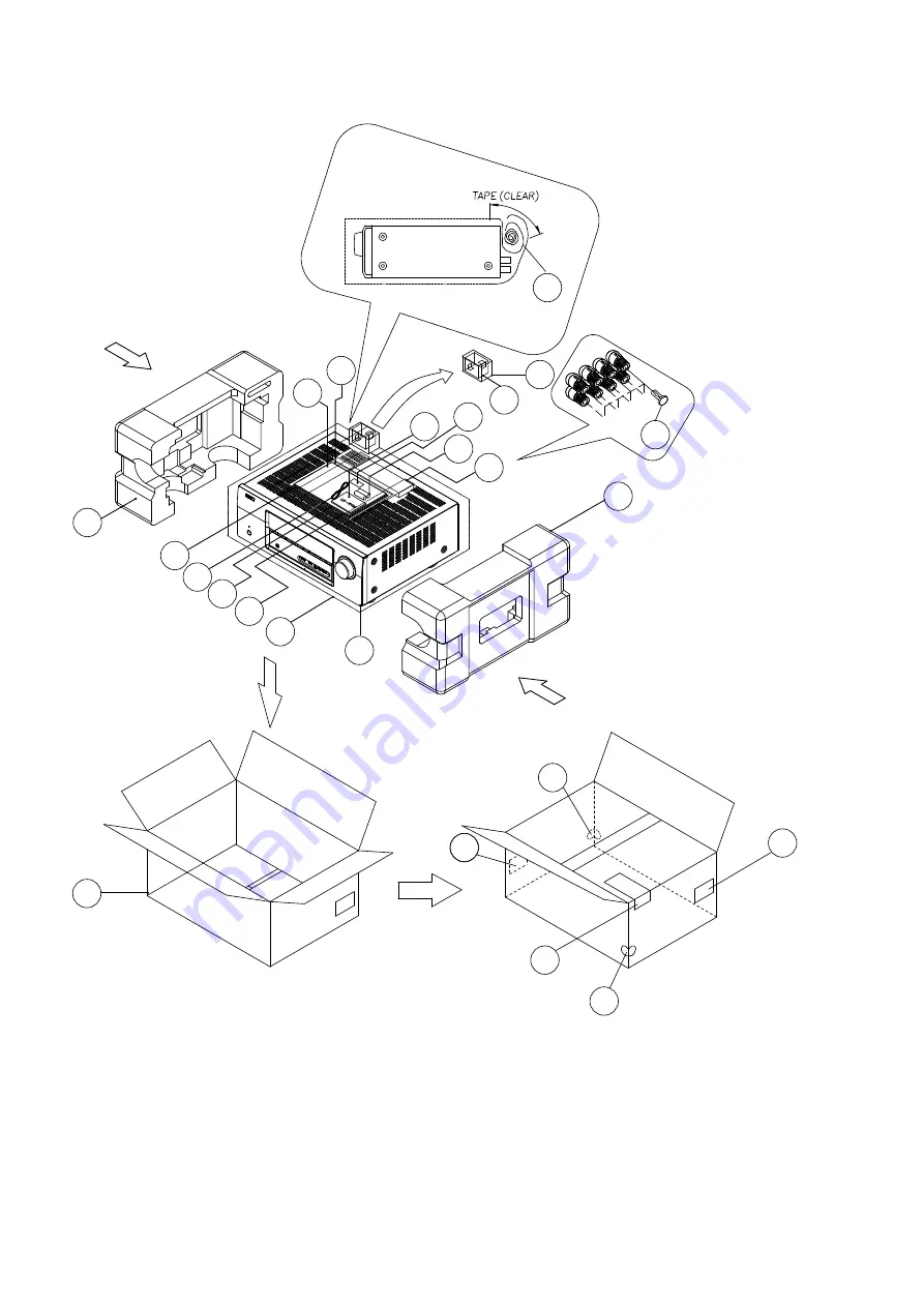 Denon AVR-2113CI Service Manual Download Page 156